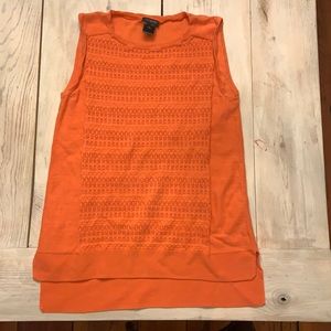 Size S women’s coral Ann Taylor tank